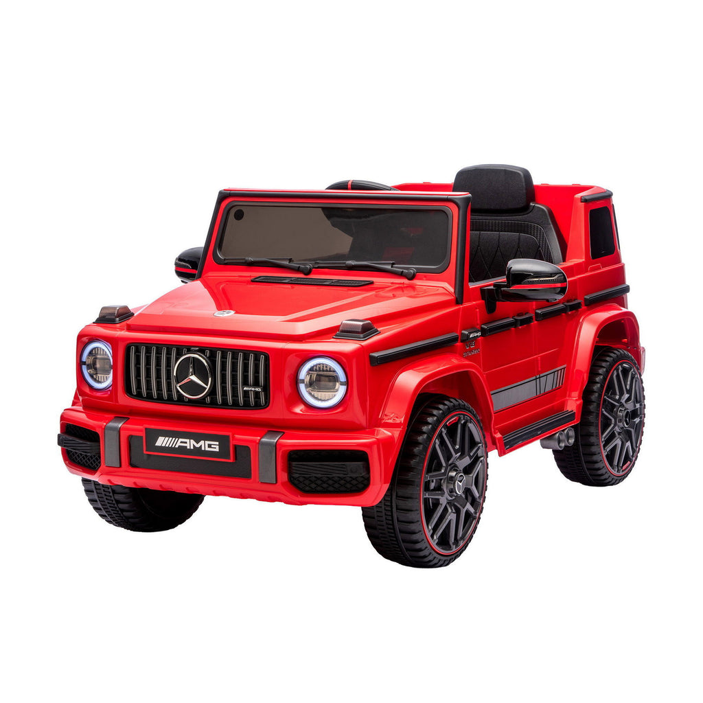12V G63 Kids Electric Ride On Car with Parental Remote - Red