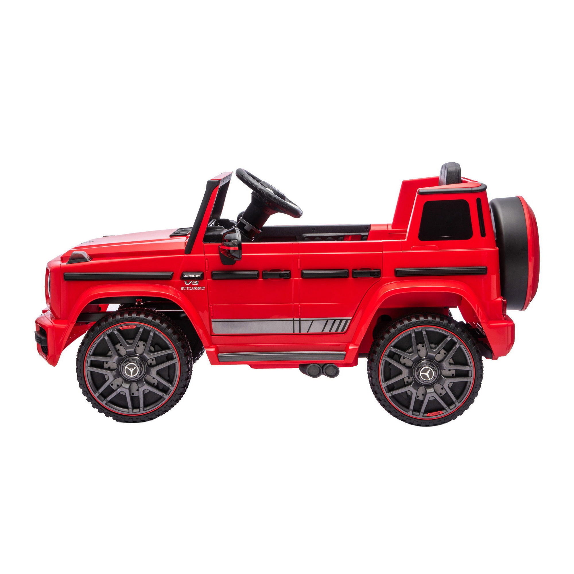 12V G63 Kids Electric Ride On Car with Parental Remote - Red