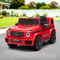 12V G63 Kids Electric Ride On Car with Parental Remote - Red