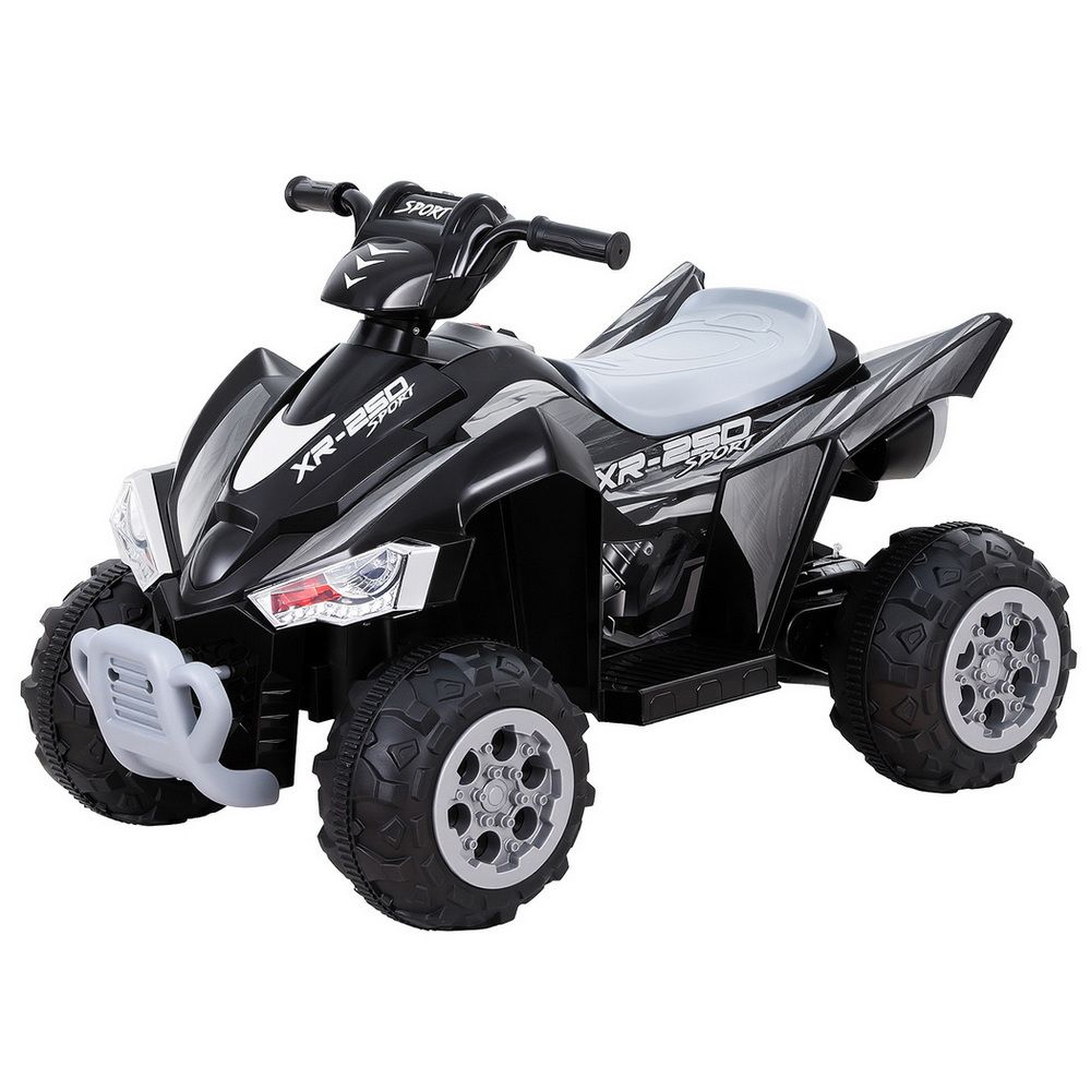 12V Kids Electric Ride On Quad Bike - Black