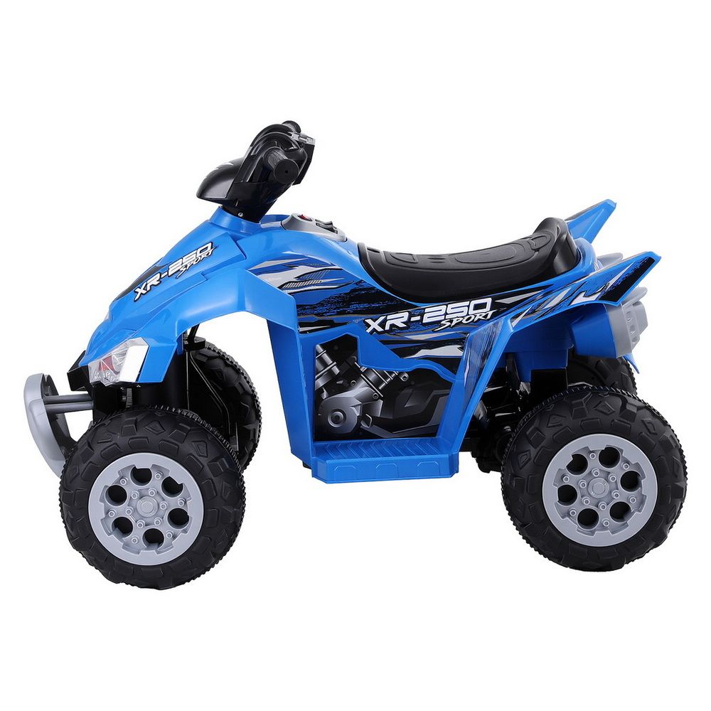 12V Kids Electric Ride On Quad Bike - Blue