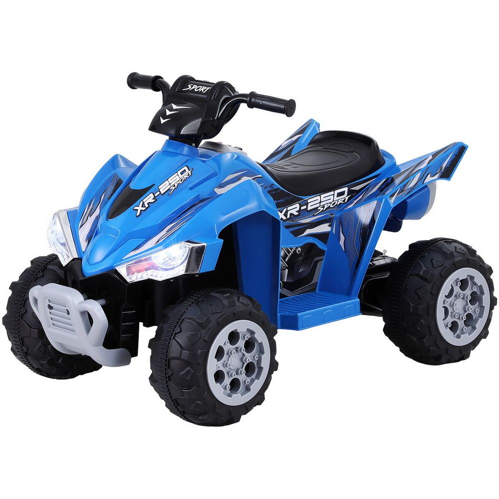 12V Kids Electric Ride On Quad Bike - Blue