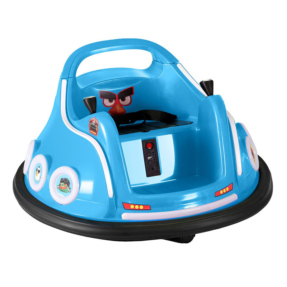 6V Kids Electric Bumper Car with Parental Remote - Blue