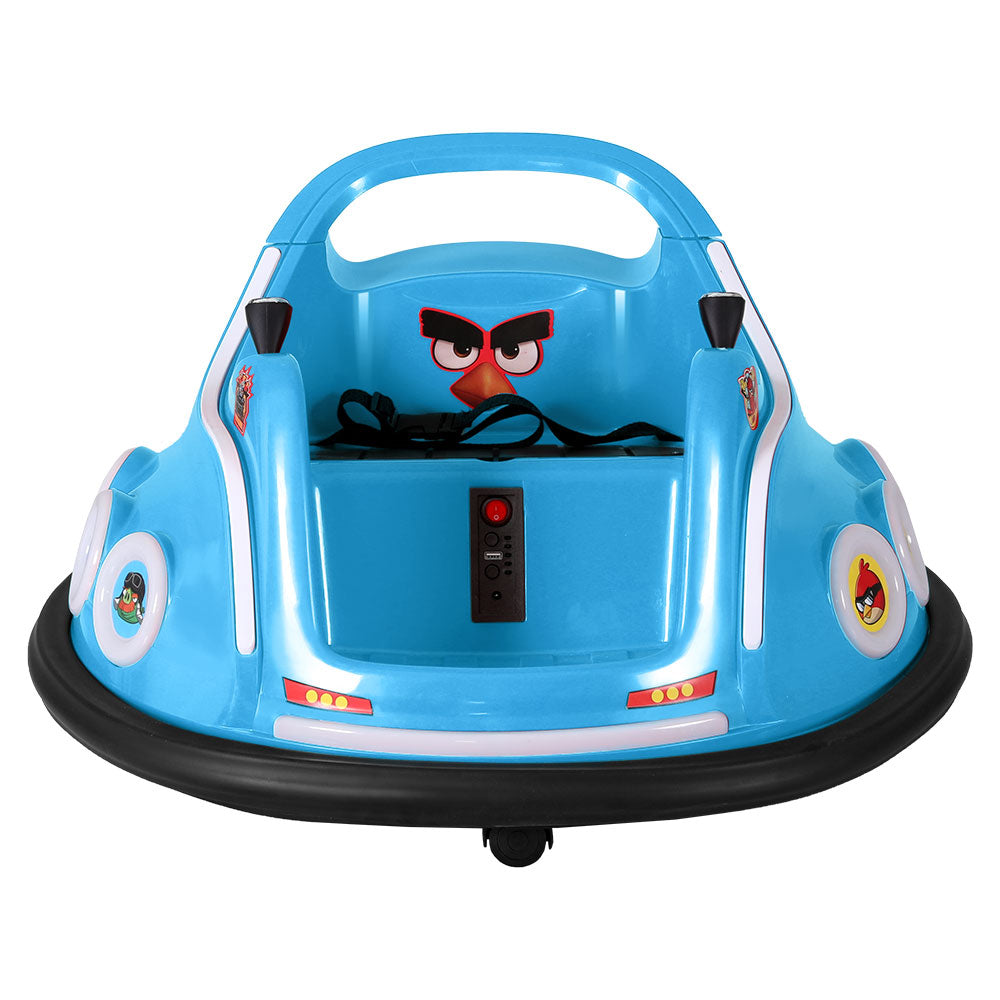 6V Kids Electric Bumper Car with Parental Remote - Blue