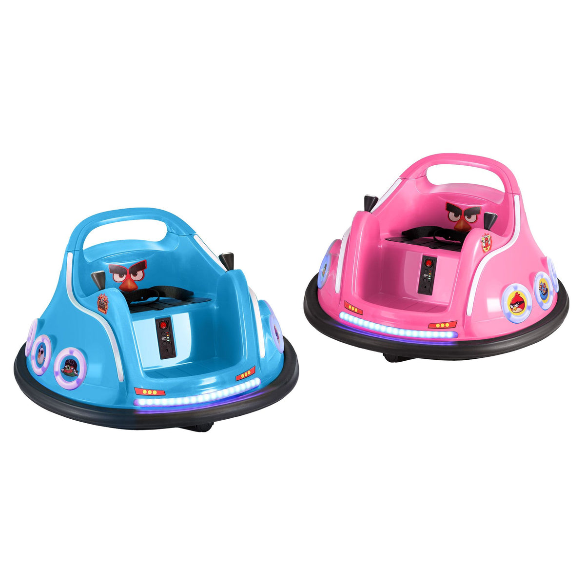 6V Kids Electric Bumper Car with Parental Remote - Pink