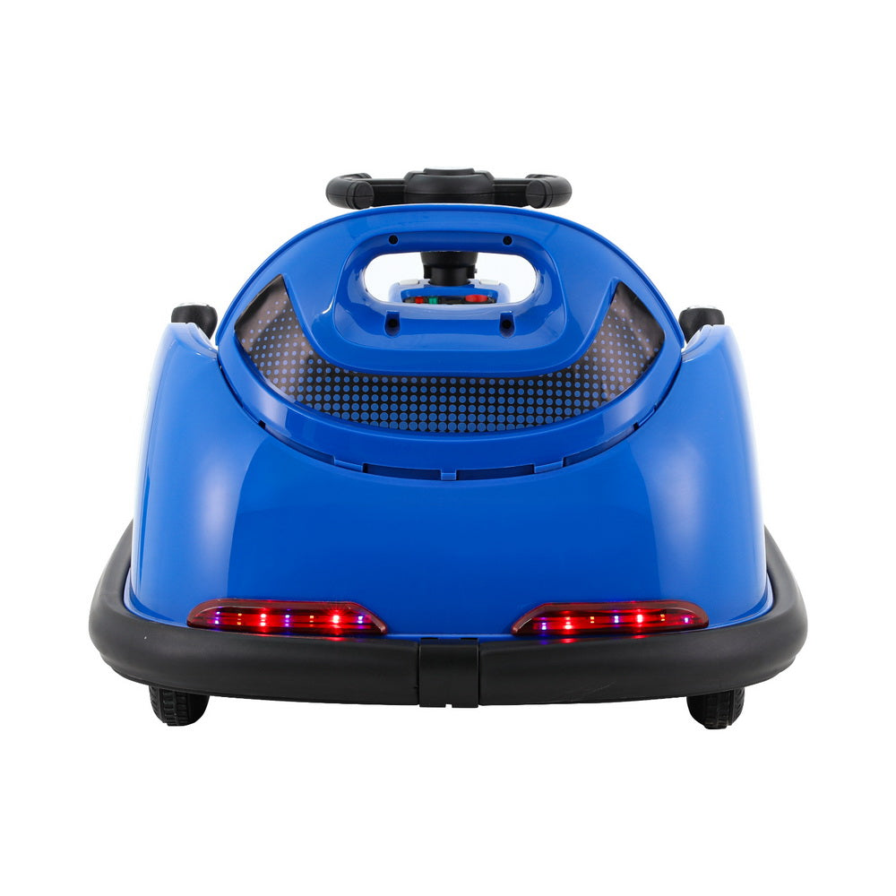 6V Kids Electric Bumper Kart with Parental Remote - Blue