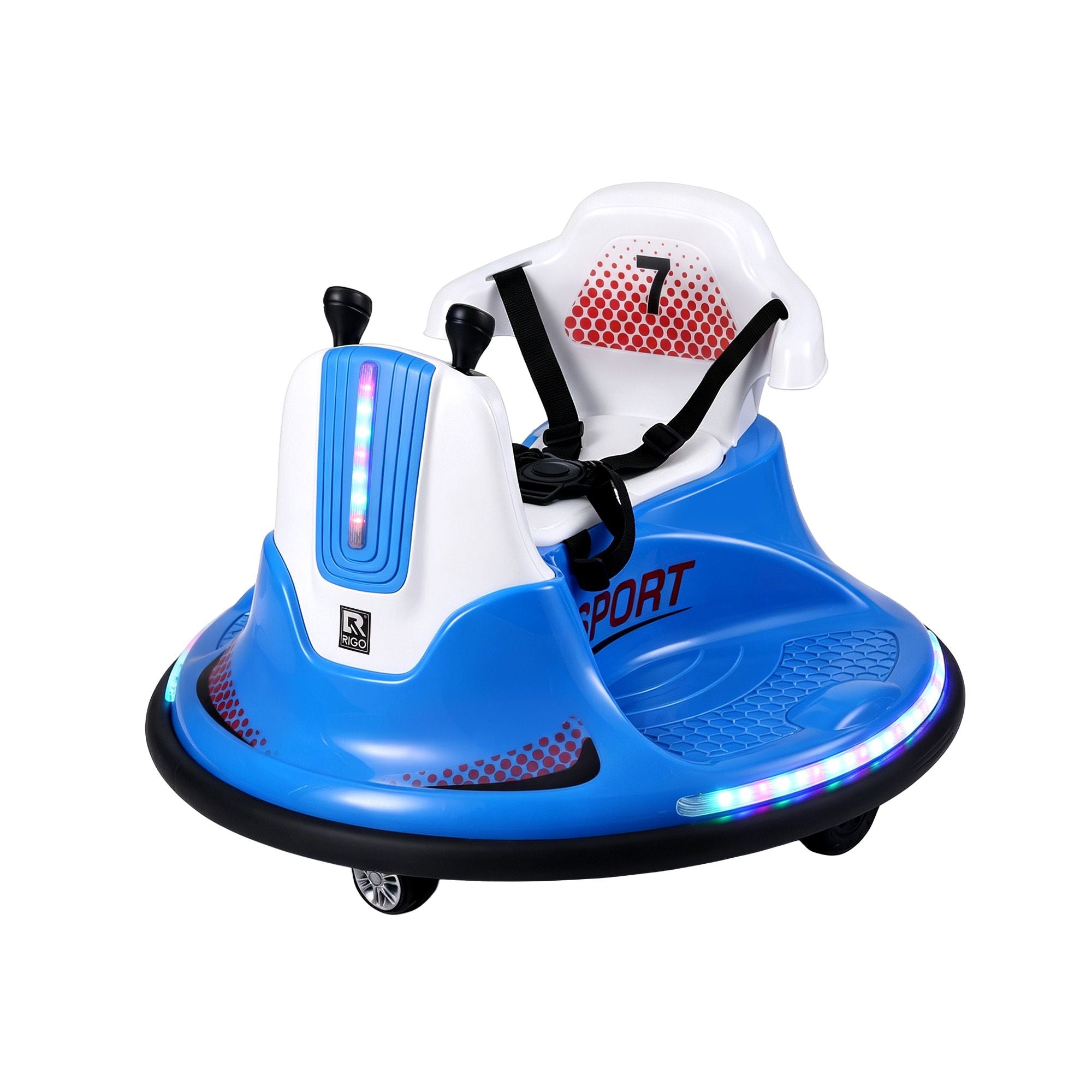 Ride on Cars Kids Bumper 12V Ride on Toy Toddler Remote Control Blue