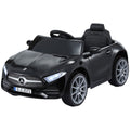 12V Licensed CLS350 Kids Electric Ride On Car with Parental Remote - Black