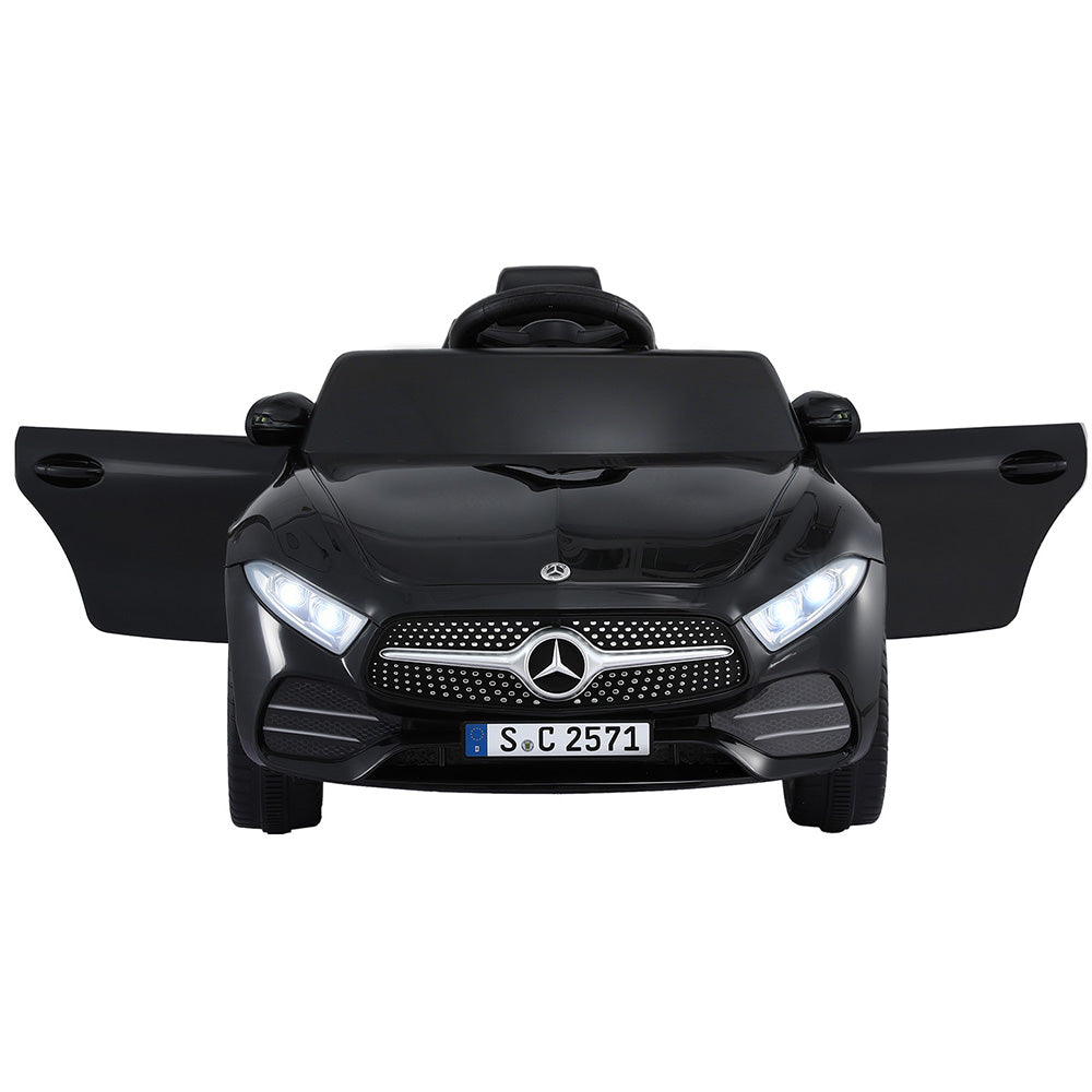 12V Licensed CLS350 Kids Electric Ride On Car with Parental Remote - Black