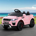 12V Range Rover-Inspired Kids Electric Ride On Car with Parental Remote - Pink