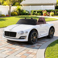 Bentley EXP 12 12V Kids Electric Ride-On Car, White