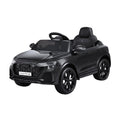 12V Licensed Audi RSQ8 Kids Electric Ride On Car with Parental Remote - Black