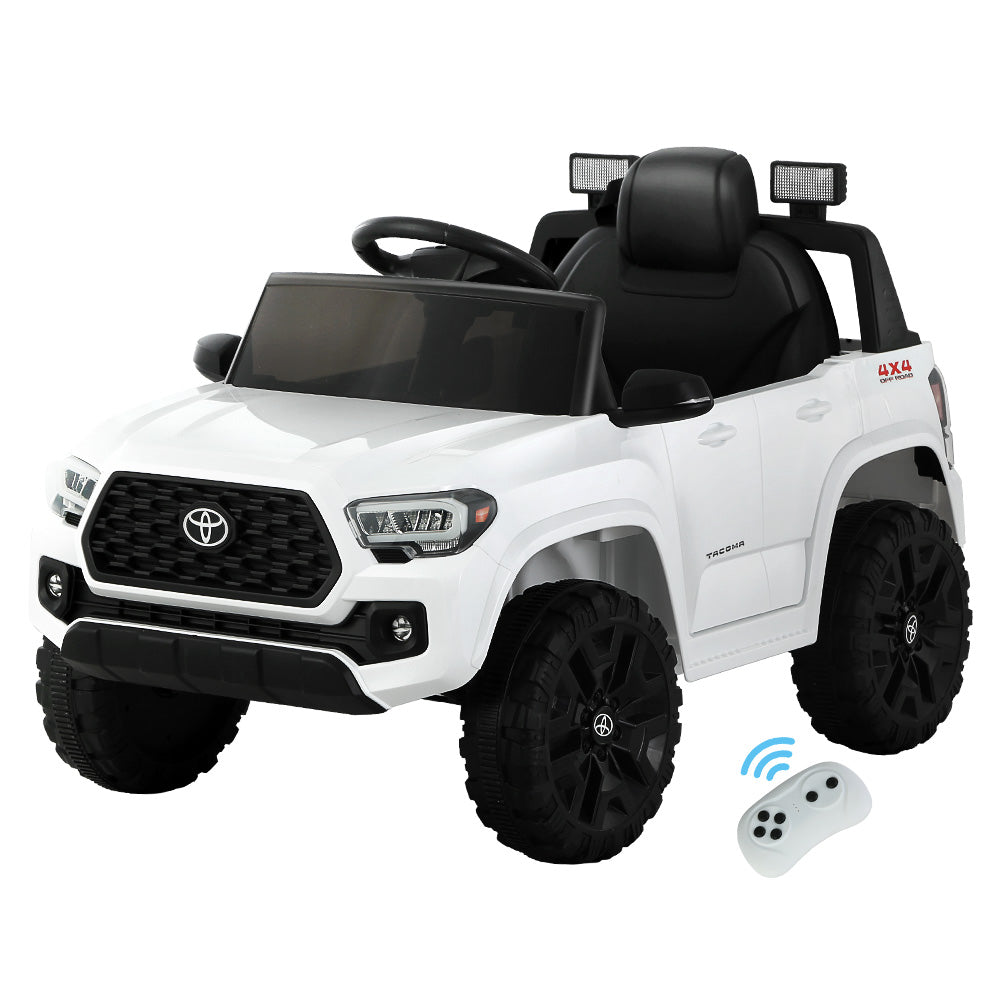 12V Licensed Toyota Tacoma Kids Electric Ride On Car with Parental Remote