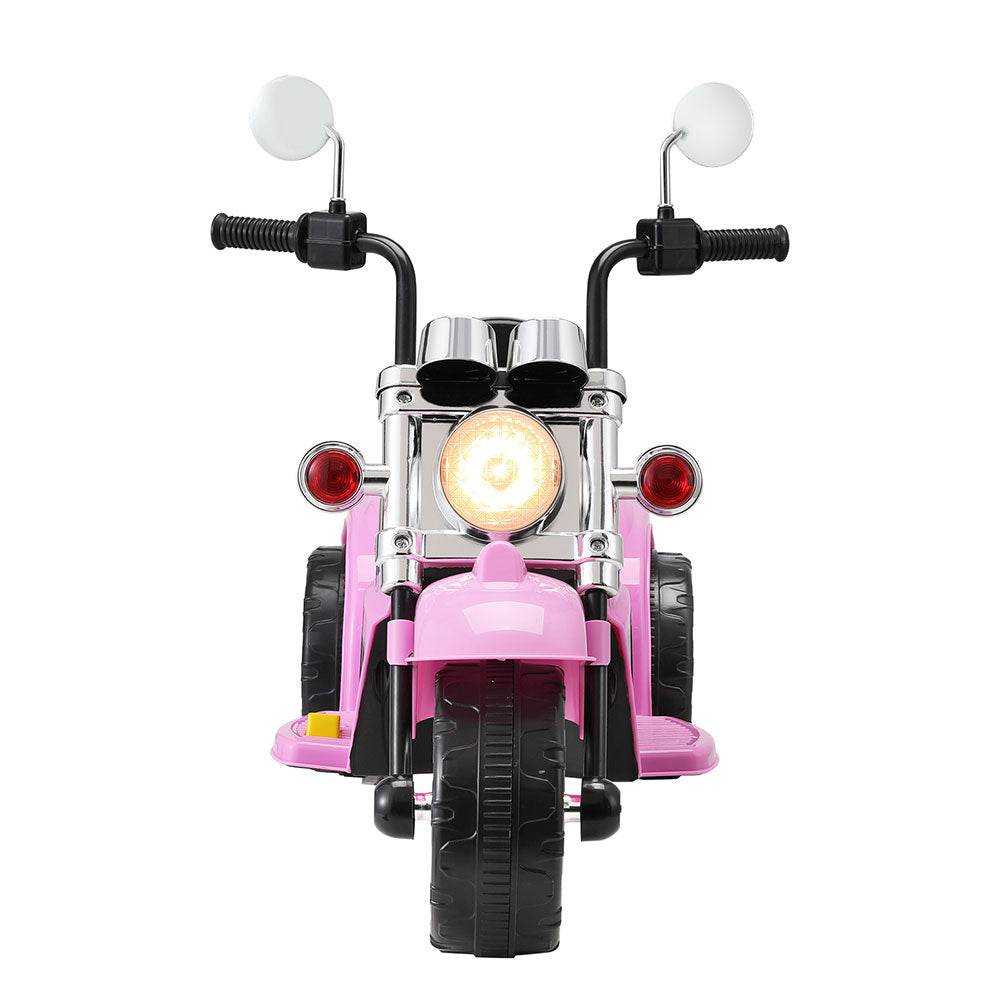 6V Kids Electric Ride-On Motorbike, Pink