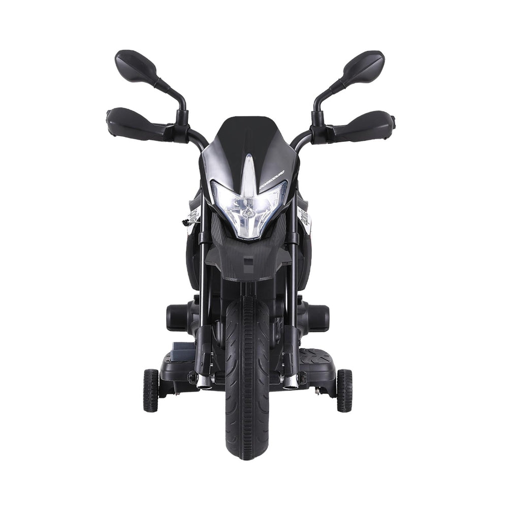 Aprilia Dorsoduro 900 6V Kids Electric Ride-On Motorbike, Black