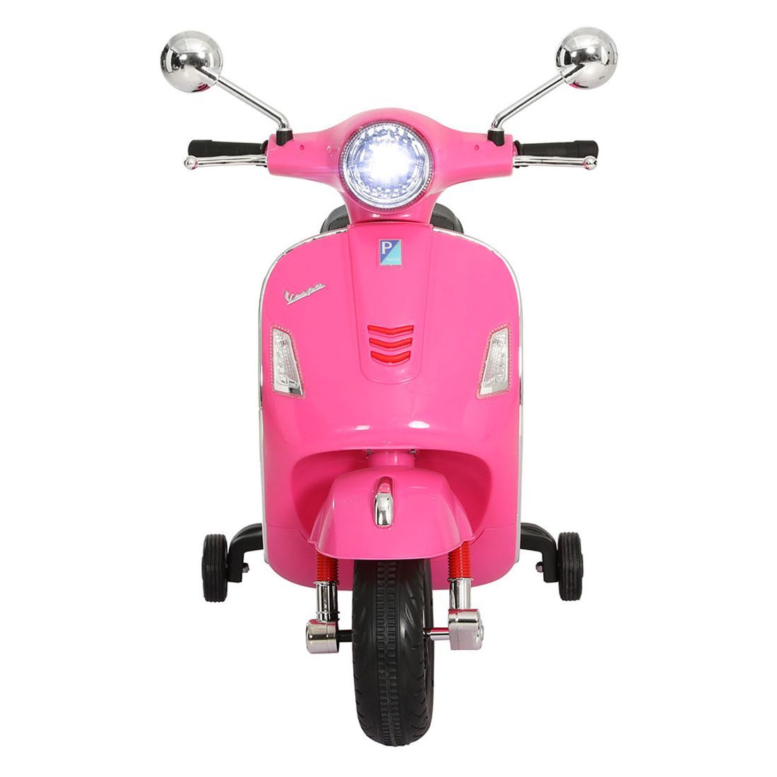 Vespa GTS 6V Kids Electric Ride-On Motorbike, Pink