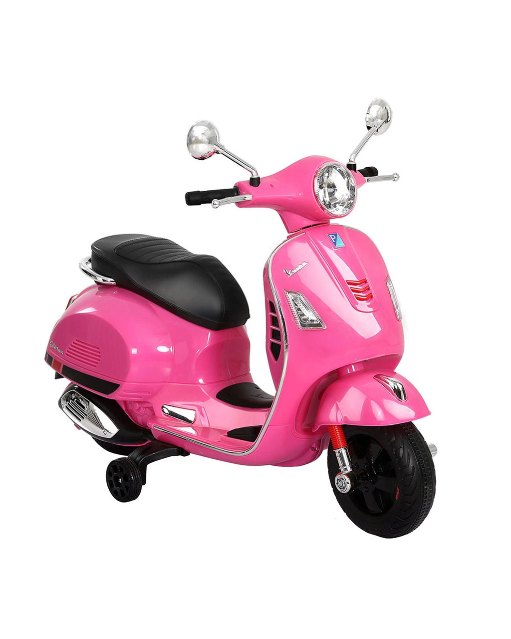 Vespa GTS 6V Kids Electric Ride-On Motorbike, Pink