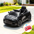 12V Licensed Ford Kids Electric Ride On Car with Parental Remote - Black