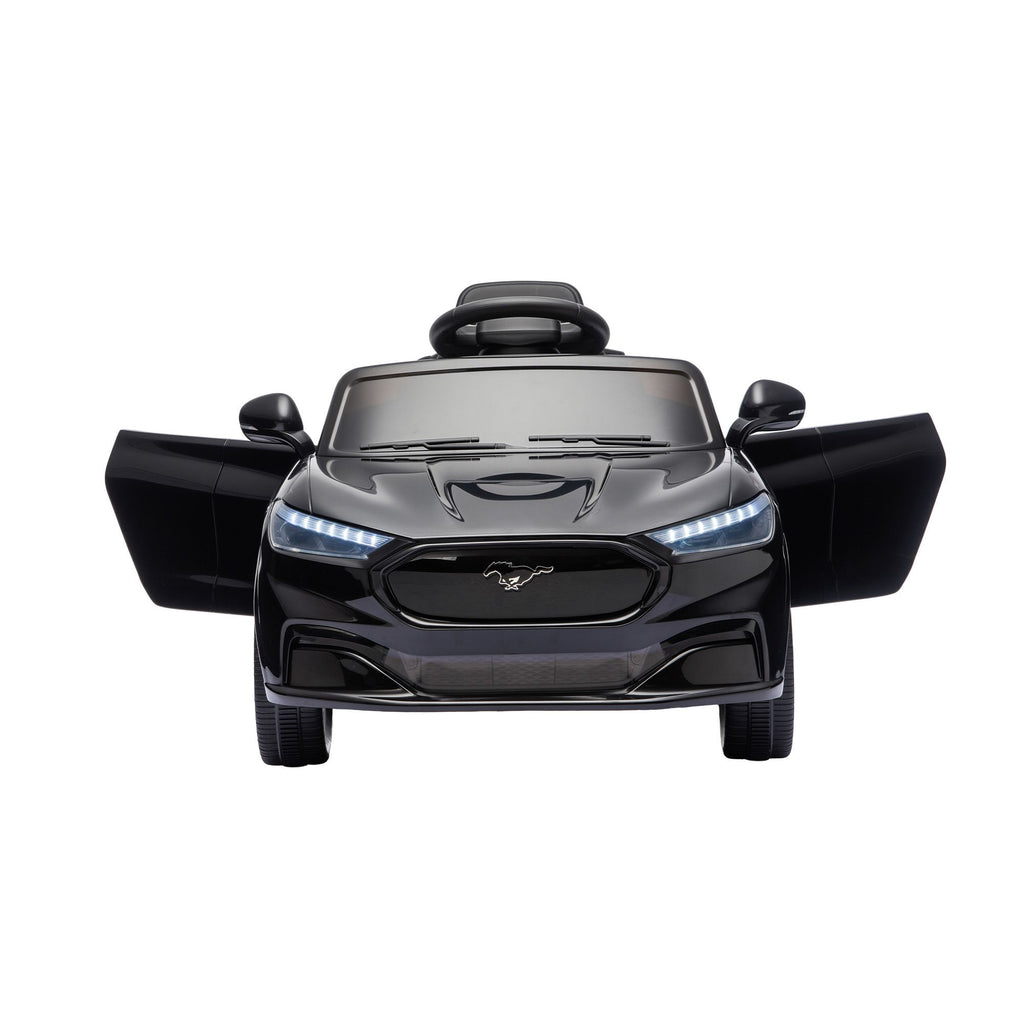 12V Licensed Ford Kids Electric Ride On Car with Parental Remote - Black