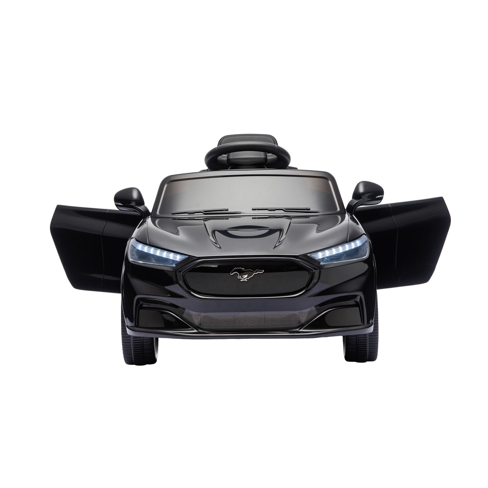 12V Licensed Ford Kids Electric Ride On Car with Parental Remote - Black