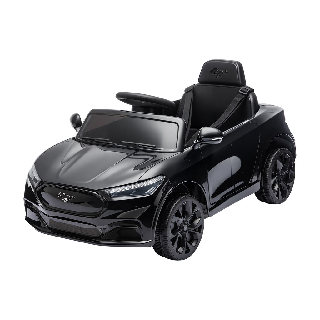 12V Licensed Ford Kids Electric Ride On Car with Parental Remote - Black