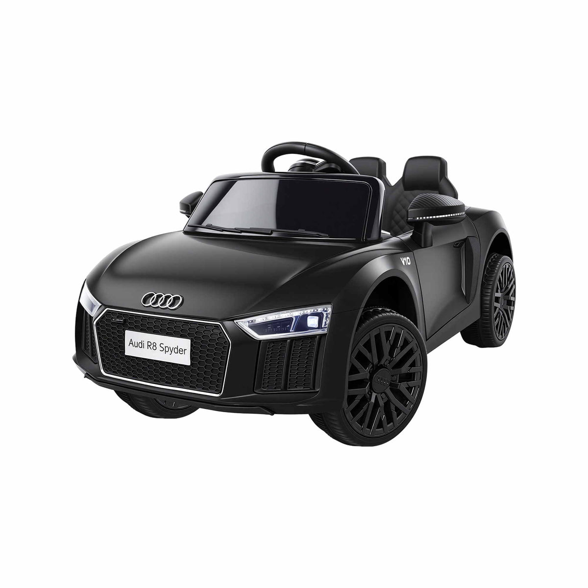 Audi R8 6V Kids Electric Ride-On Car, Black