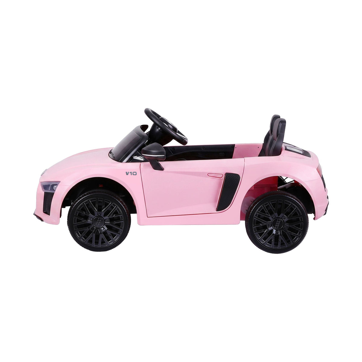 Audi R8 12V Kids Electric Ride-On Car, Pink