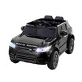12V Range Rover-Inspired Kids Electric Ride-On Car, Black