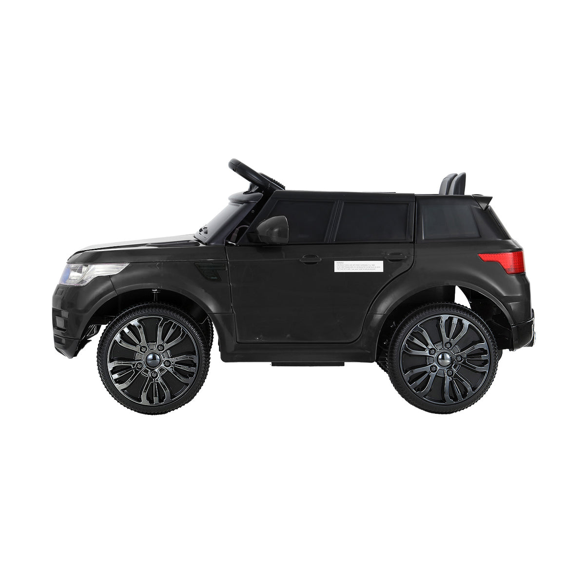 12V Range Rover-Inspired Kids Electric Ride-On Car, Black