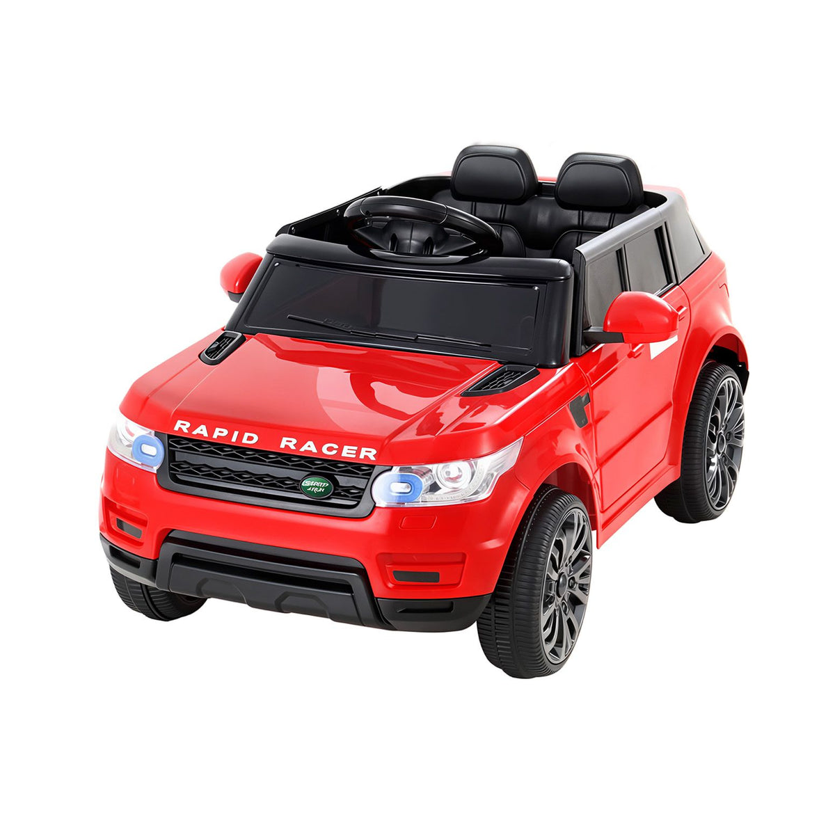 12V Range Rover-Inspired Kids Electric Ride-On Car, Red