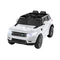 12V Range Rover-Inspired Kids Electric Ride On Car with Parental Remote - White