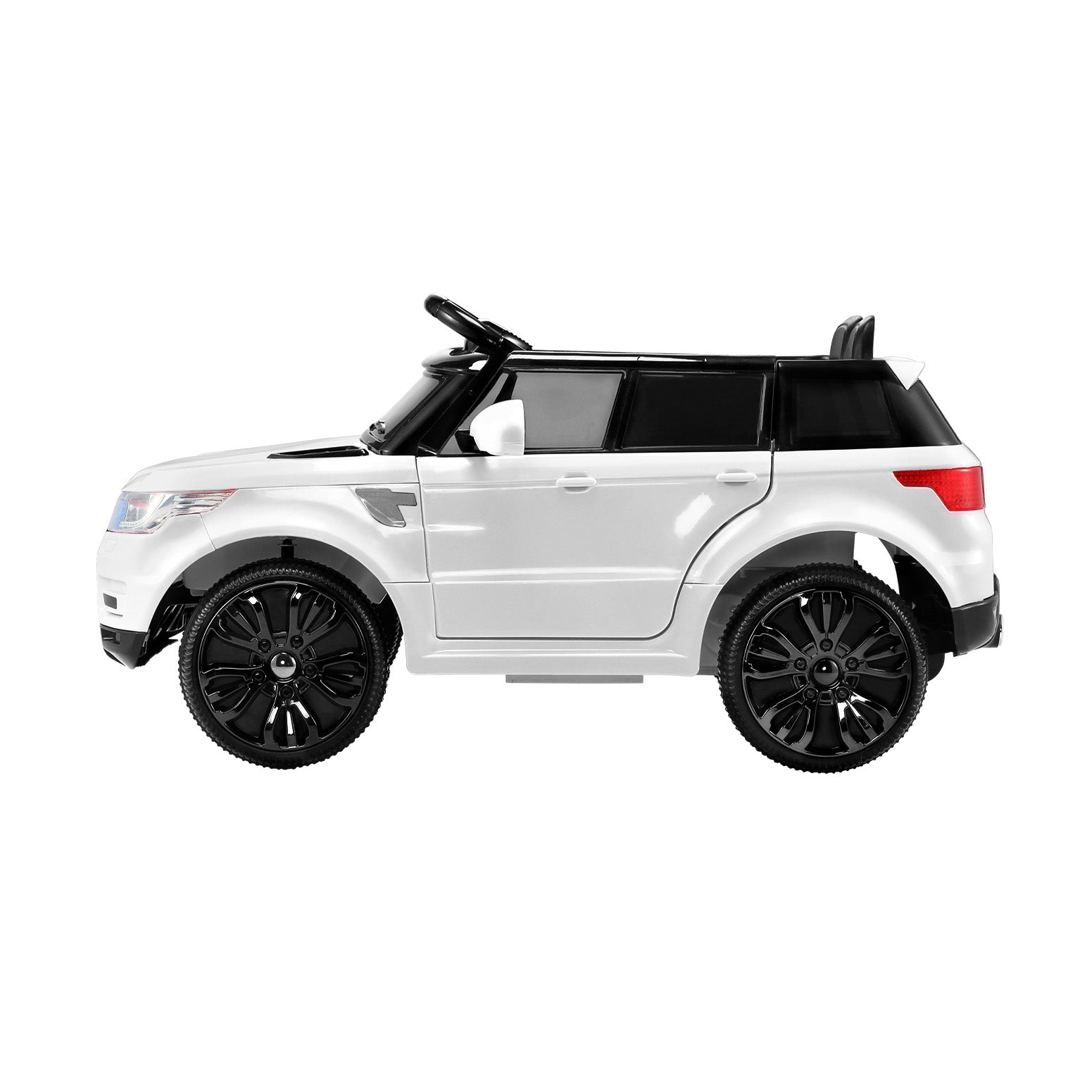 12V Range Rover-Inspired Kids Electric Ride On Car with Parental Remote - White