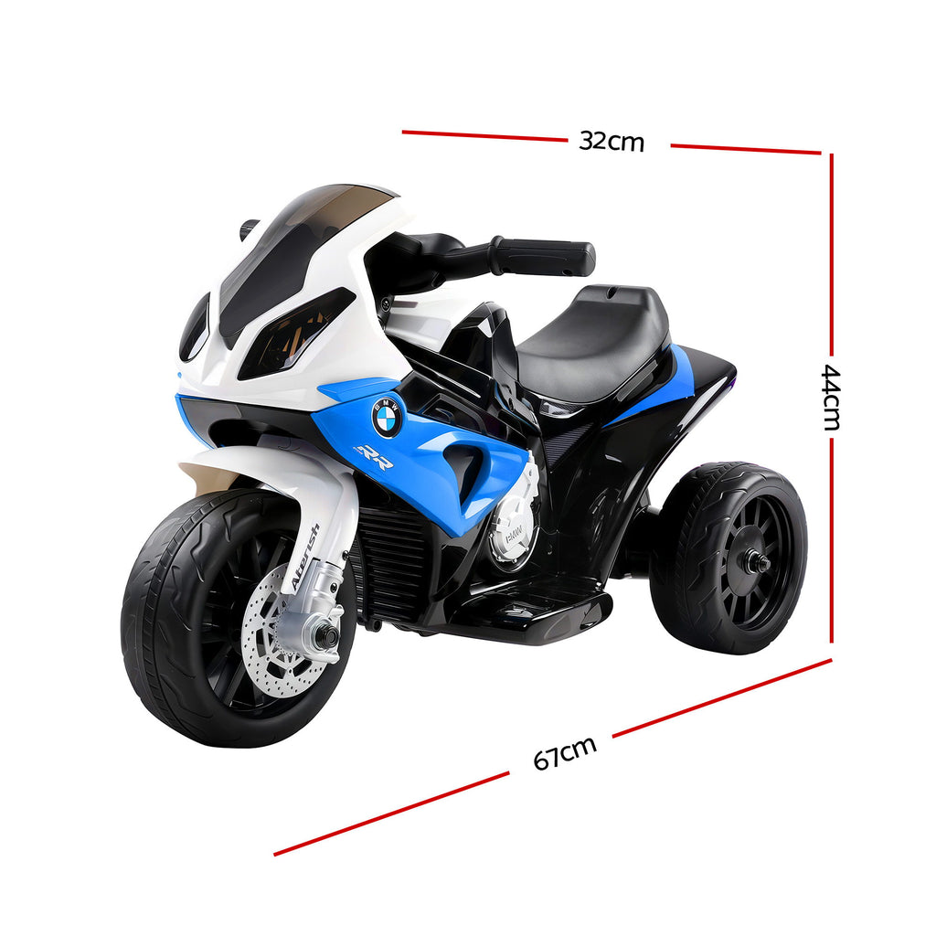 BMW S1000RR 6V Kids Electric Ride-On Motorbike, Blue