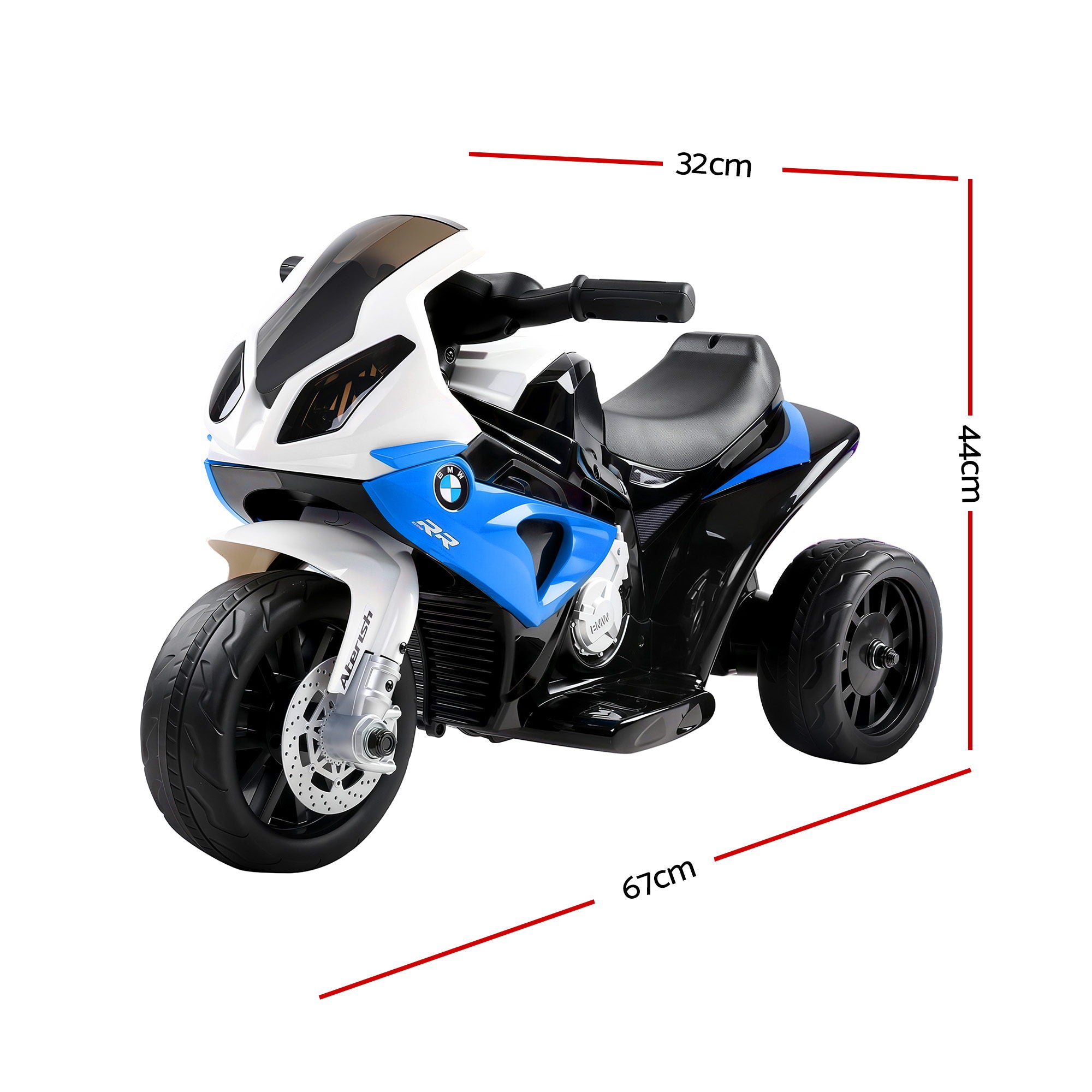BMW S1000RR 6V Kids Electric Ride-On Motorbike, Blue