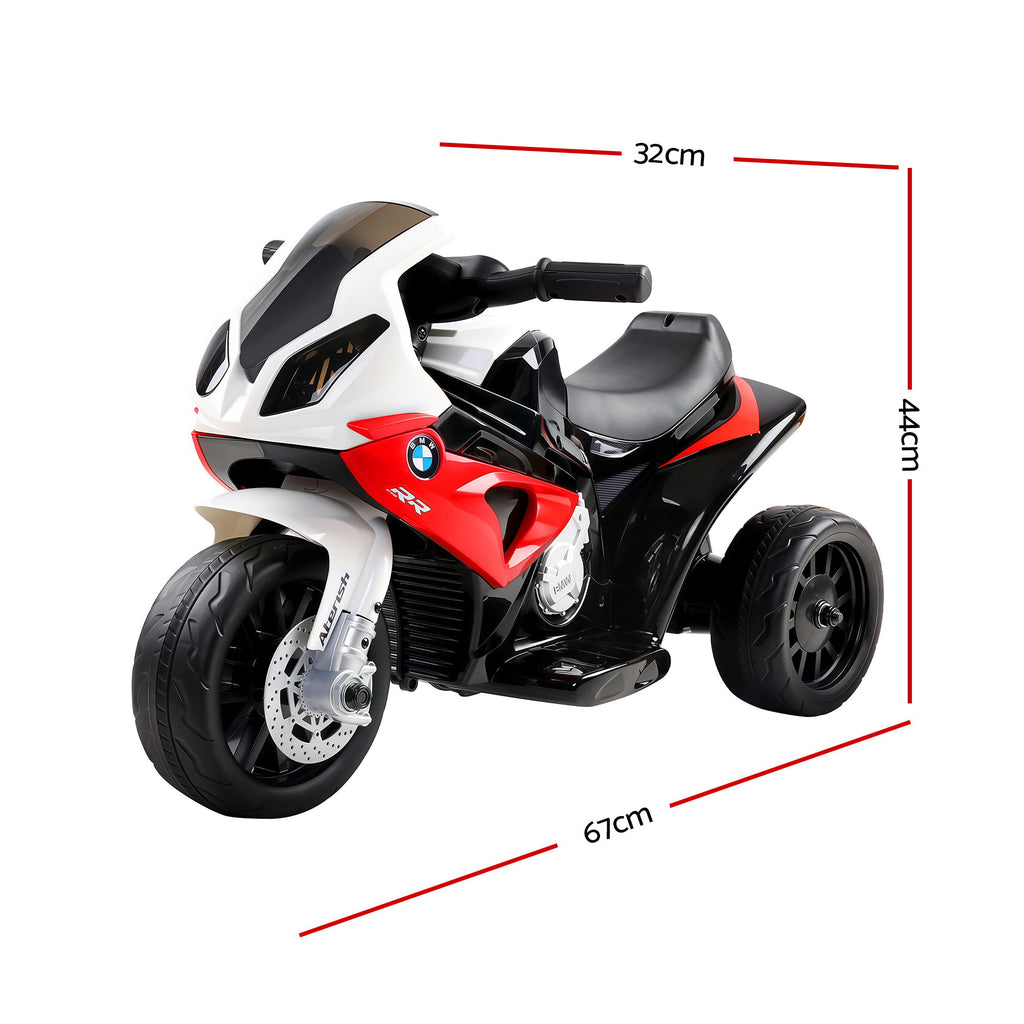 6V Licensed BMW S1000RR Kids Electric Ride On Motorbike - Red