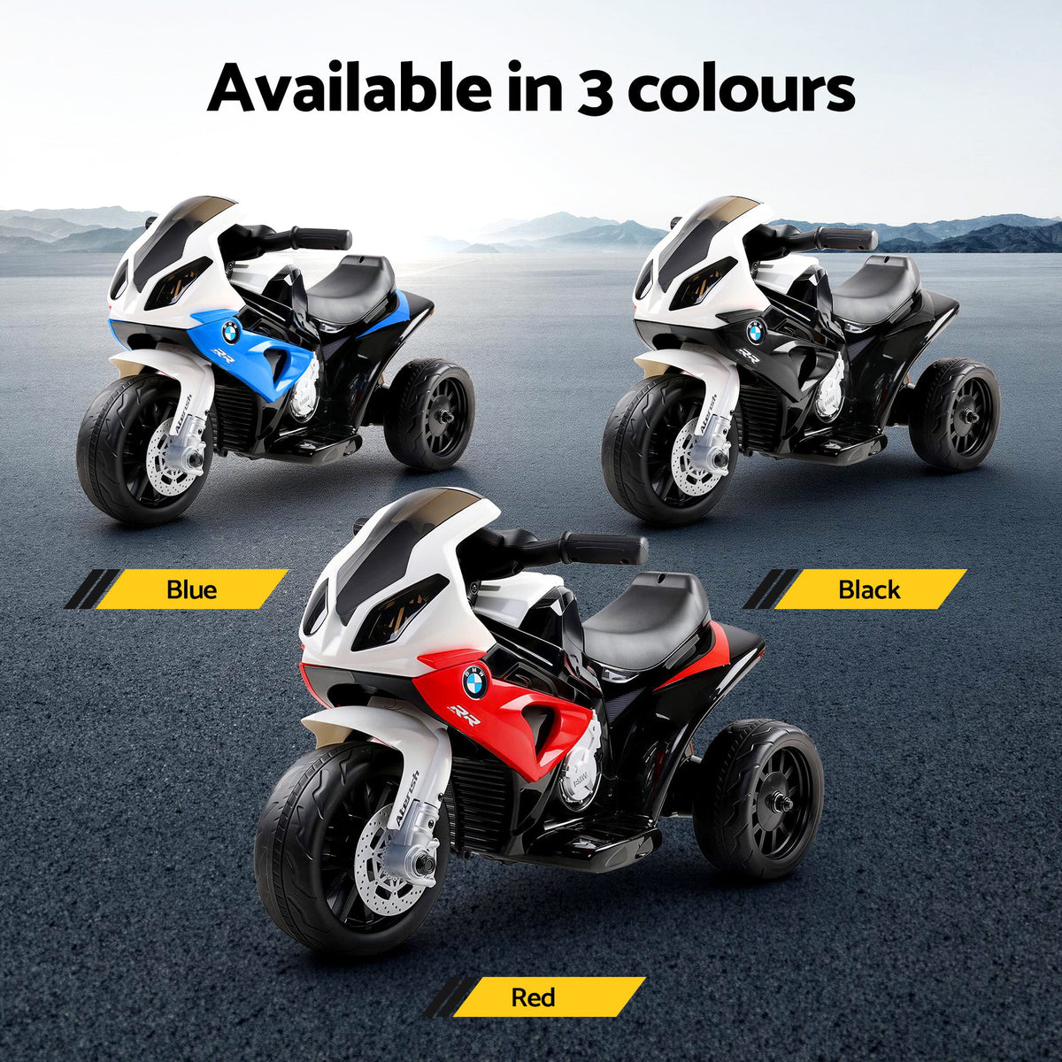 6V Licensed BMW S1000RR Kids Electric Ride On Motorbike - Red