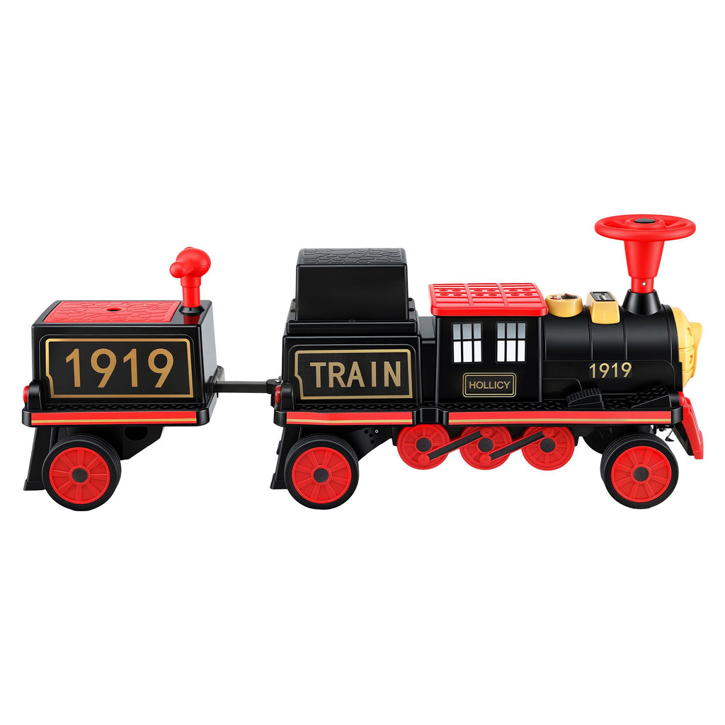 12V 2 Seater Kids Electric Ride-On Train, Red