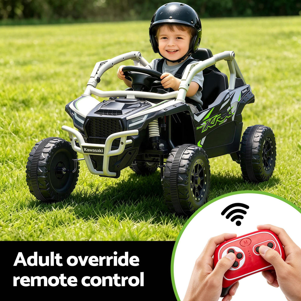 12V Licensed Kawasaki KRX1000 Kids Electric Off Road Ride On