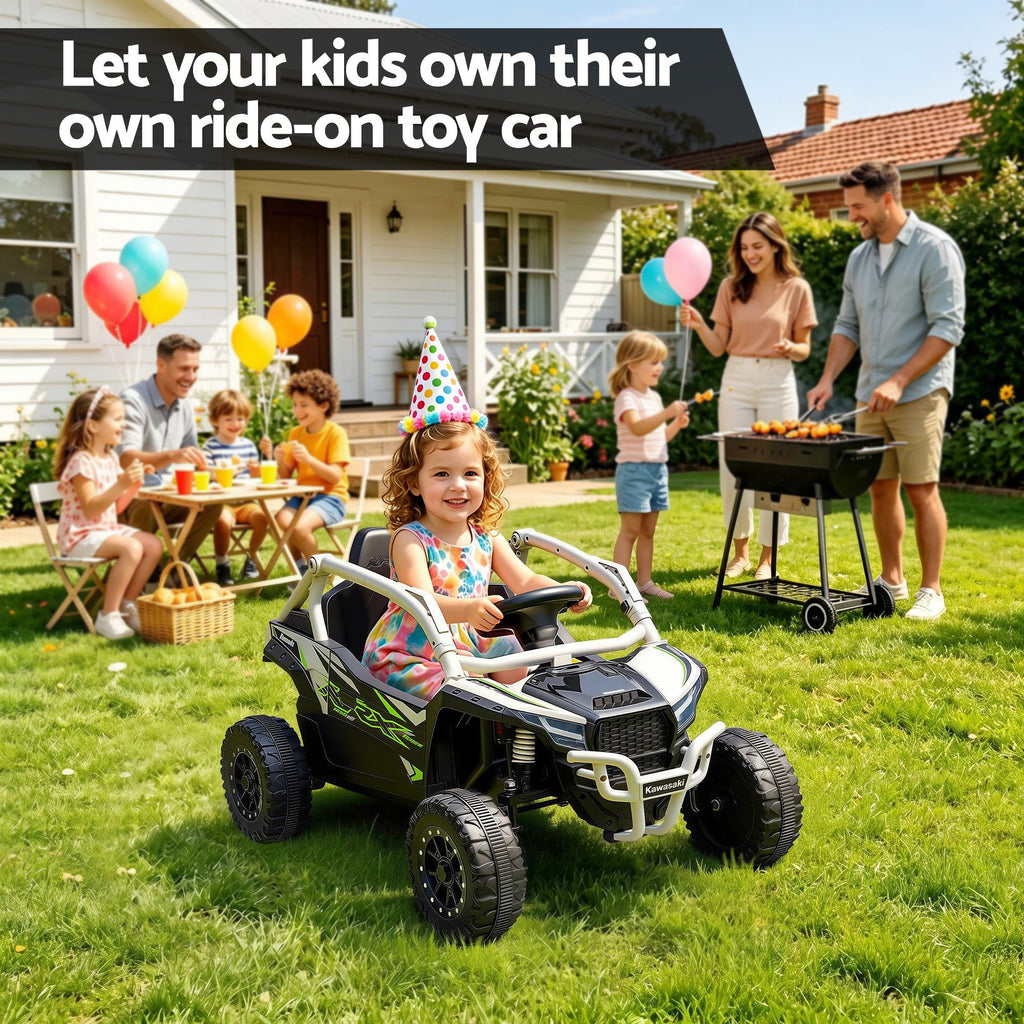 12V Licensed Kawasaki KRX1000 Kids Electric Off Road Ride On