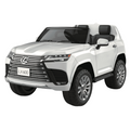 Lexus 600 12V Kids Electric Ride-On Car, White