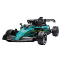 Aston Martin F1 12V Kids Electric Ride-On Race Car, Green