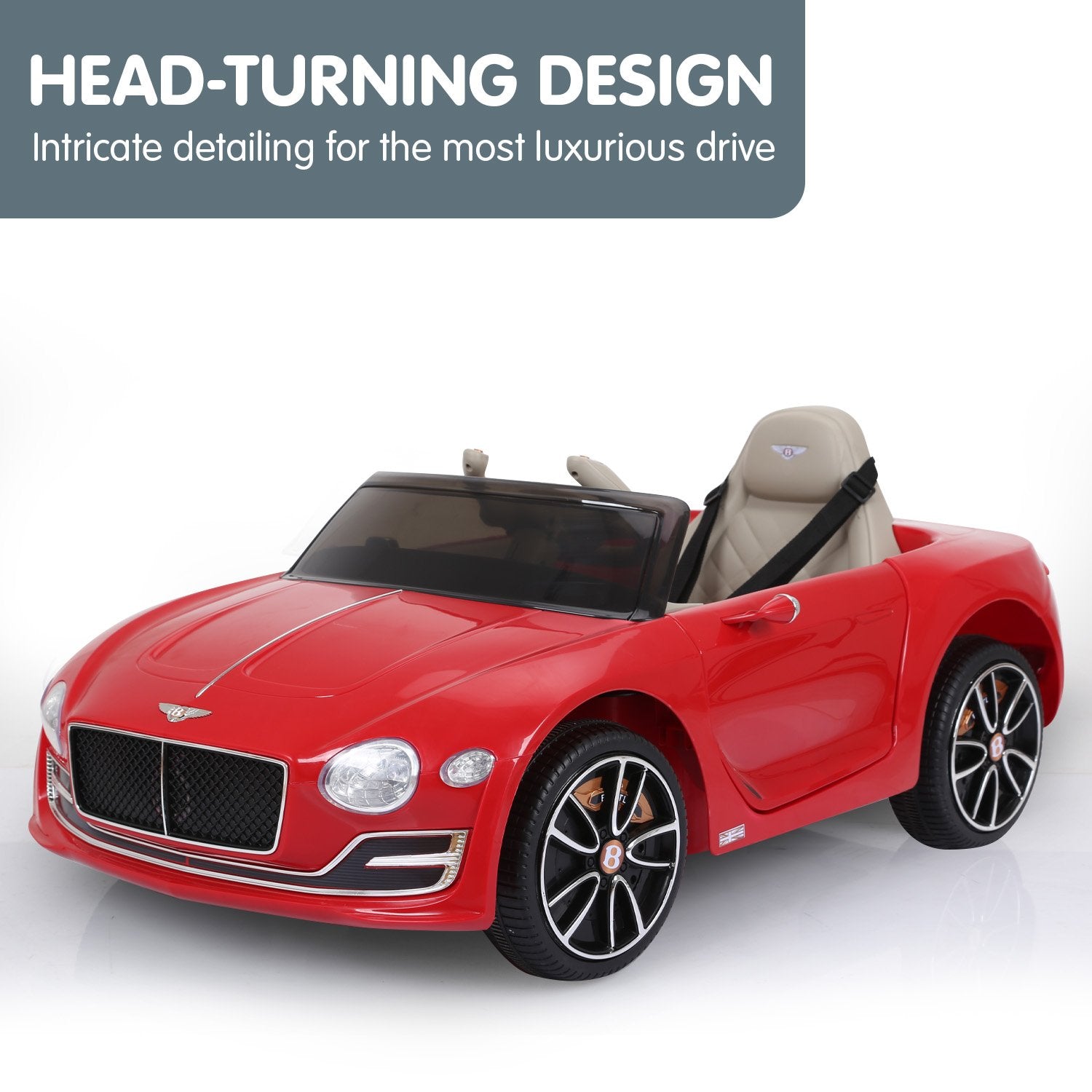 Bentley EXP 12 Speed 6E 6V Kids Electric Ride-On Car, Red