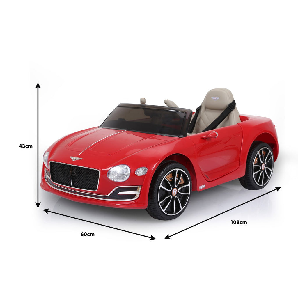 Bentley EXP 12 Speed 6E 6V Kids Electric Ride-On Car, Red