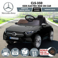 Mercedes-Benz CLS 350 12V Kids Electric Ride-On Car, Black