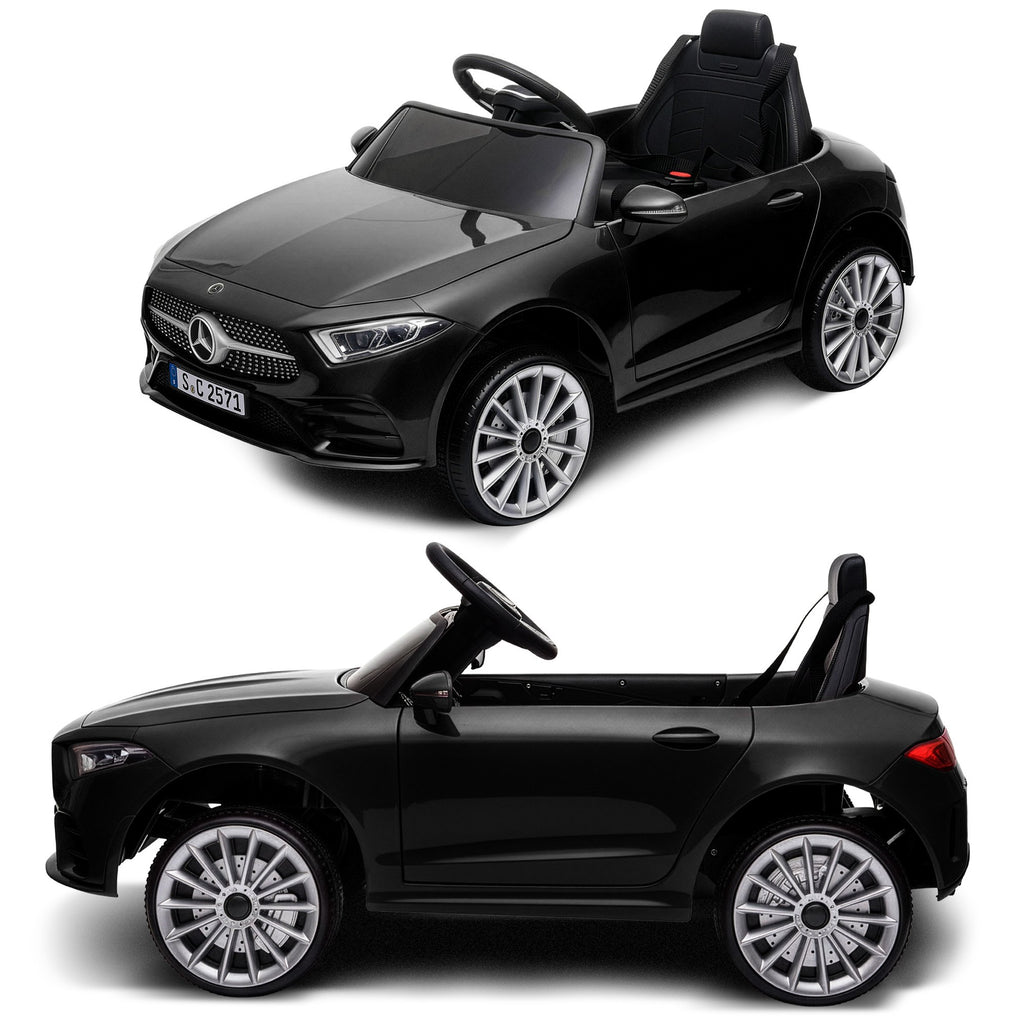 Mercedes-Benz CLS 350 12V Kids Electric Ride-On Car, Black