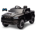 RAM 1500 RHO 12V Kids Electric Ride-On Car, Black