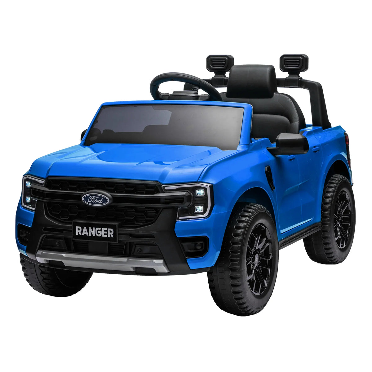 Ford Ranger 12V Kids Electric Ride-On Car, Blue