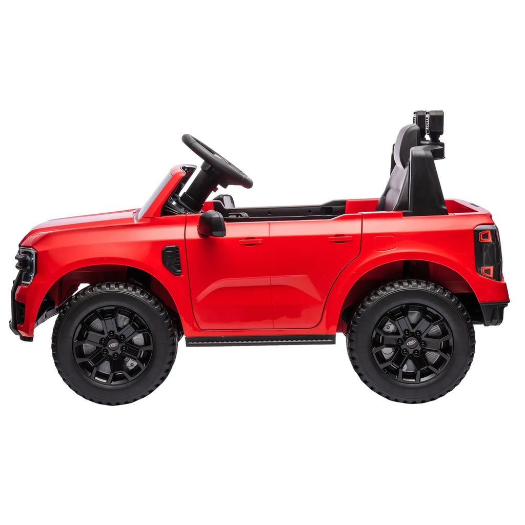 Ford Ranger 12V Kids Electric Ride-On Car, Red