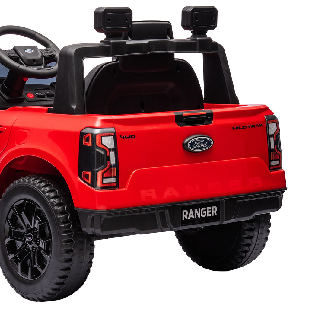 Ford Ranger 12V Kids Electric Ride-On Car, Red