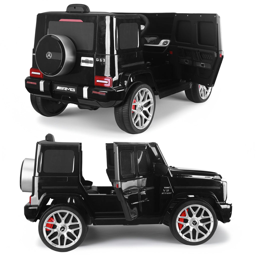 Mercedes-Benz AMG G63 12V Kids Electric Ride-On Car, Black